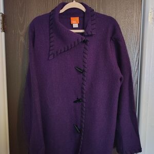 Hearts of Palm Purple Women's Jacket